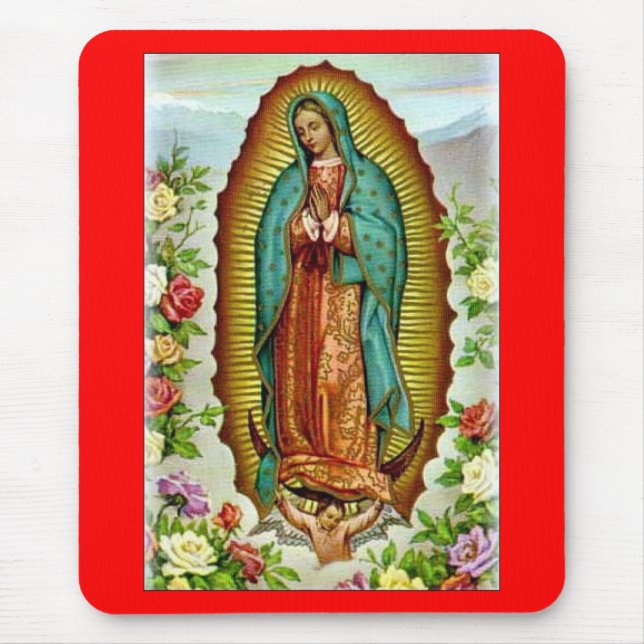 Nossa senhora de Guadalupe Mousepad (Frente)