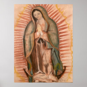 Nossa Senhora de Guadalupe Poster