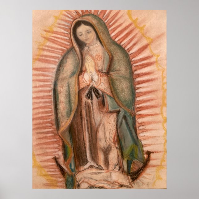 Nossa Senhora de Guadalupe Poster (Frente)