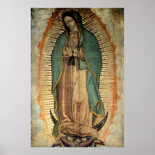 Nossa Senhora de Guadalupe Poster