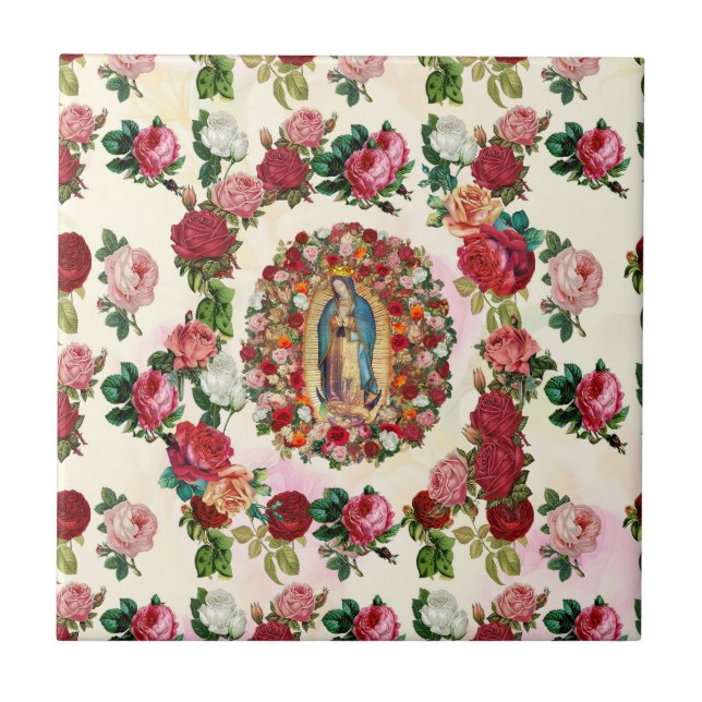 Nossa Senhora de Guadalupe Rosa Potpourri (Frente)