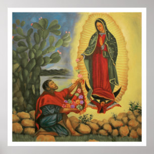Nossa Senhora de Gudalupe poster