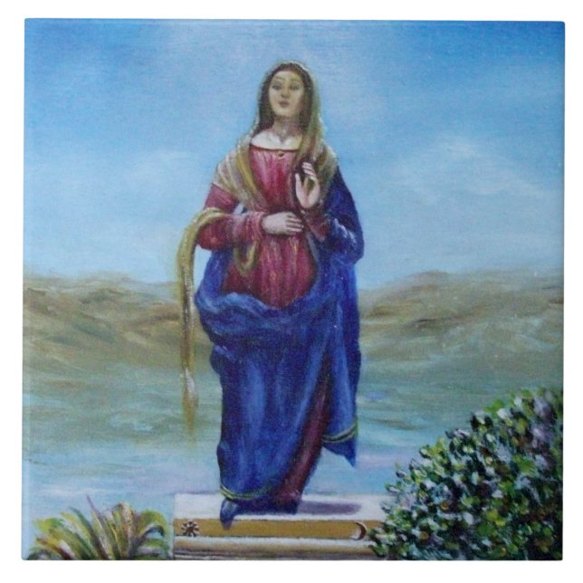 NOSSA SENHORA DE LUZ Madonna de Conceito Imaculado (Frente)