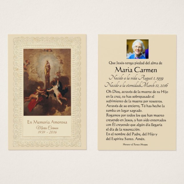 Nossa Senhora do Pilar Espanhol (Frente & Verso)