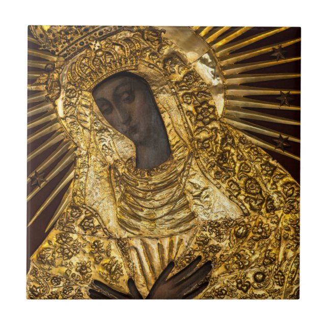 Nossa Senhora do Portão do amanhecer Lituânia (Frente)