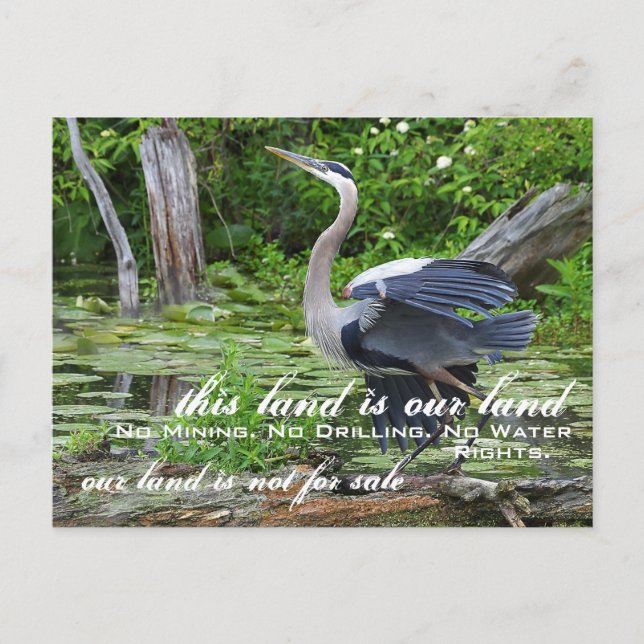 Nossa Terra: Cartão postal NP de Vale Cuyahoga (Frente)