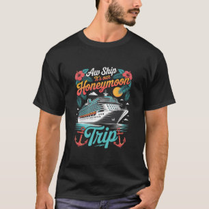 Nossa Viagem de Lua de Mel Camisetas Casais Combin