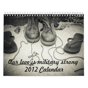 Nosso amor é calendário forte militar