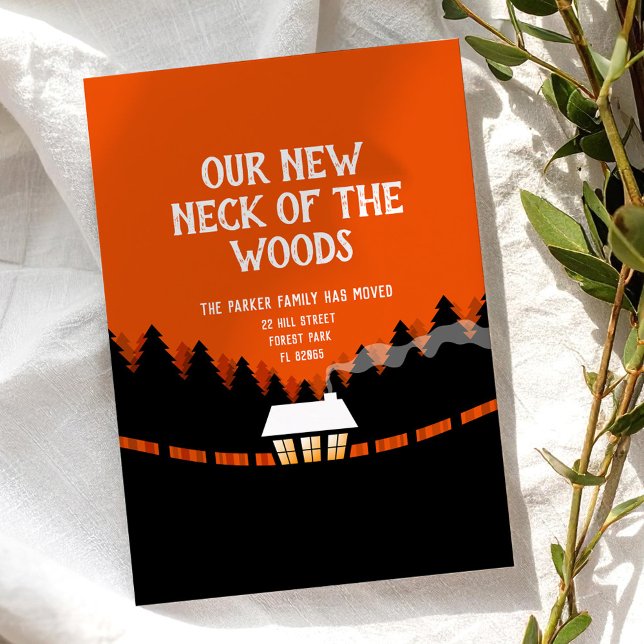 Nosso anúncio de novo endereço do bosque (Criador carregado)