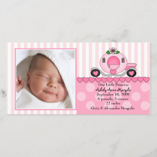 Nosso anúncio pequeno do nascimento da princesa