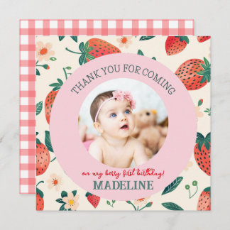 Nosso Cartão de Agradecimento Plano de Aniversário