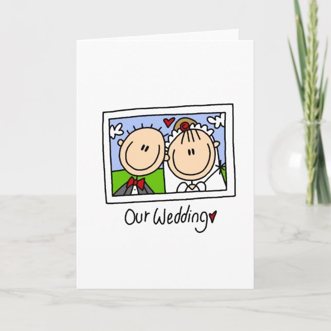 Nosso Cartão de Casamento (Frente)