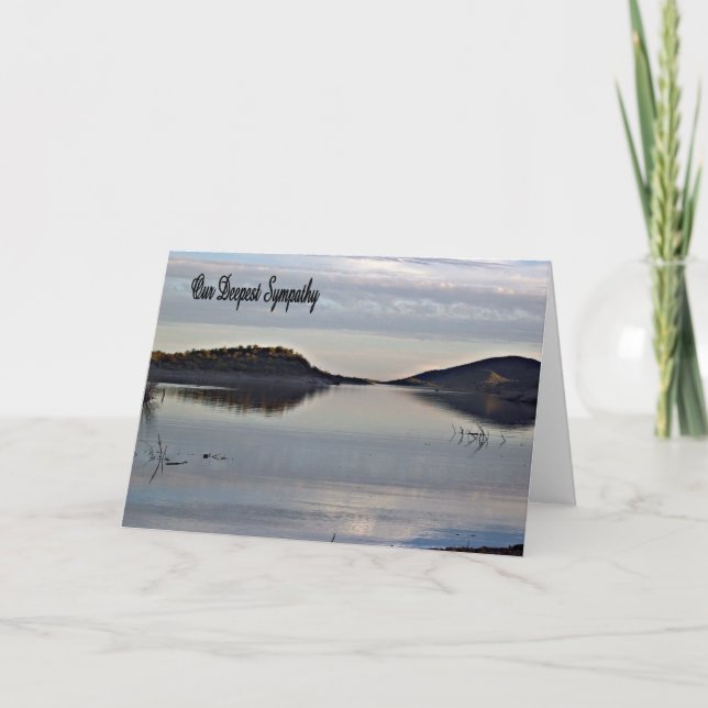 Nosso Cartão de condolências (Frente)