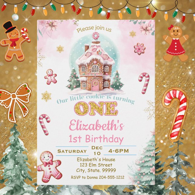 Nosso Convite de Aniversário de Cookie (Criador carregado)