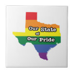 Nosso Estado de Orgulho| Texas<br><div class="desc">Este trabalho de arte colorido apresenta o estado do Texas criado de um arco-íris.</div>