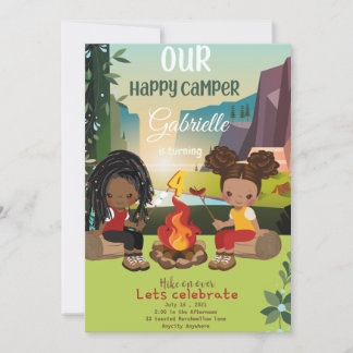 Nosso Feliz Cartão de Aniversário de Camper