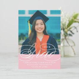 NOSSO FORMANDO DE SCRIPT ELEGANTE | CONVITE DE GRA