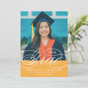 NOSSO GRAD DE ROTEIRO ELEGANT CONVITE DE GRADUAÇ
