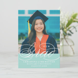 NOSSO GRAD DE ROTEIRO ELEGANT CONVITE DE GRADUAÇ