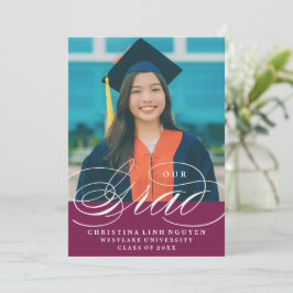 NOSSO GRAD DE ROTEIRO ELEGANTE | CONVITE DE FORMAT