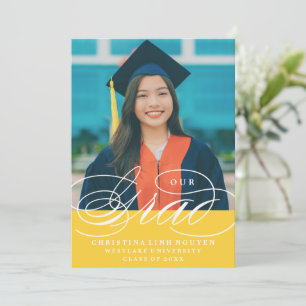 NOSSO GRAD DE ROTEIRO ELEGANTE CONVITE DE FORMAT