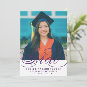 NOSSO GRAD SCRIPT ELEGANTE CONVITE DE GRADUAÇÃO