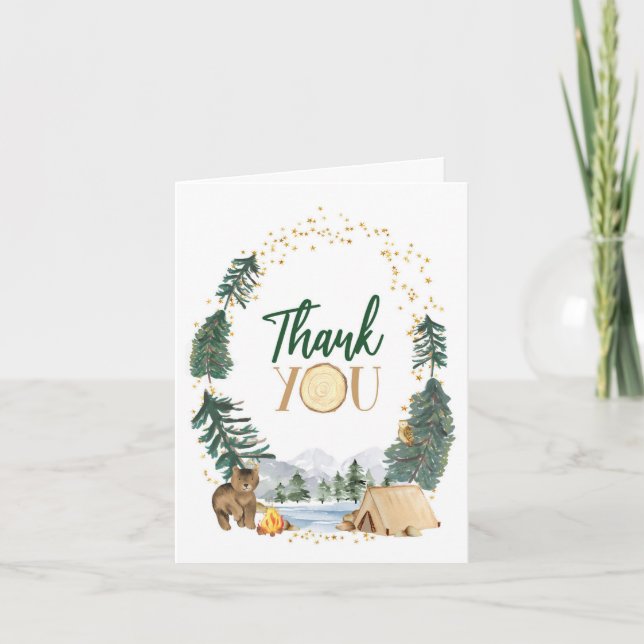 Nosso maior Cartões de agradecimentos de risco (Frente)