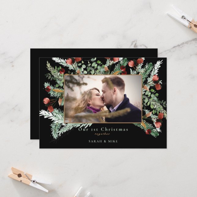 Nosso Natal de 1rua Juntos Foto Preta (Frente/Verso In Situ)