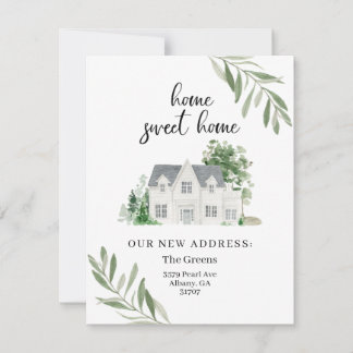 Nosso novo anúncio de mudança de endereço