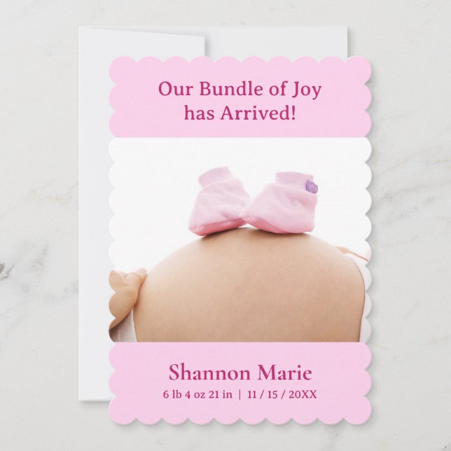 Nosso Pacote De Alegria Rosa Chegou (Frente)