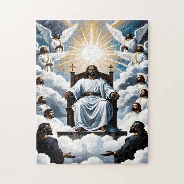 Nosso Pai Celestial Quebra-cabeça de Arte Cristã (Vertical)