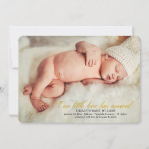 Nosso Pequeno Amor Chegou Ao Anúncio De Foto De Na