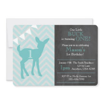 Nosso Pequeno Buck Está Transformando Um Convite D