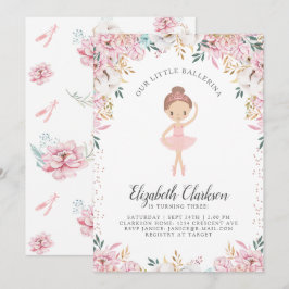 Nosso Pequeno Cartão de Aniversário Ballerina