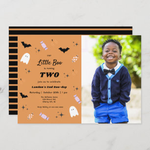 Nosso Pequeno Convite de Aniversário do Boo Hallow