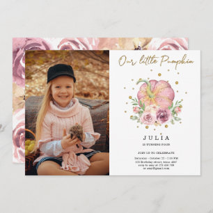 Nosso Pequeno Convite Fotográfico Rosa de Aniversá