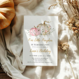 Nosso Pequeno Convite Para primeiro aniversario De