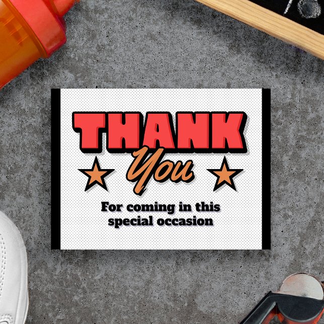 Nosso Pequeno Rookie está a caminho - Cartões de a (Our Little Rookie is on the Way - Thank You Card - Basketball Hoops Baby Shower)