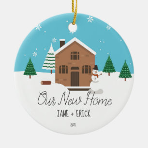 Nosso presente Home novo dos enfeites de natal