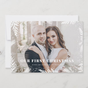 Nosso Primeiro Cartão de Natal Recém-Chegado