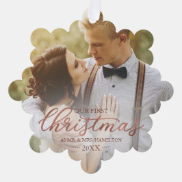 Nosso Primeiro Natal Como Sr. E Sra. Rosa Gold Foi