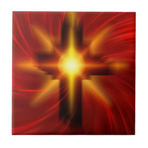 Nosso Senhor e Salvador Jesus Cristo Azulejo cerâ