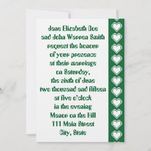 Nossos 8 Bits de Copas no Convite para Casamento V