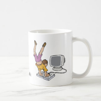 Nossos miúdos! Caneca de café personalizada