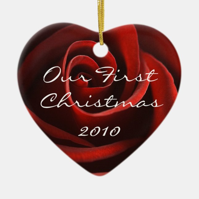 Nossos primeiros enfeites de natal (Frente)