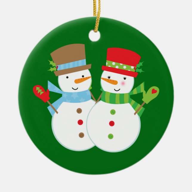 Nossos primeiros enfeites de natal (Frente)