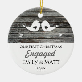 Nossos primeiros enfeites de natal - pássaros do