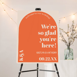 Nostalgic Charm Retro Wedding Welcome