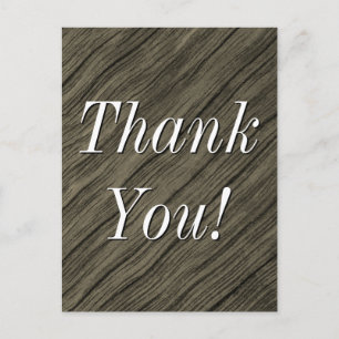 Nostálgico, Vintage "Obrigado!" Cartão Postal