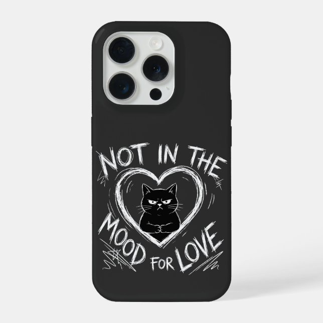 Not In The Mood For Love Grumpy Cat Sarcastic (Verso)